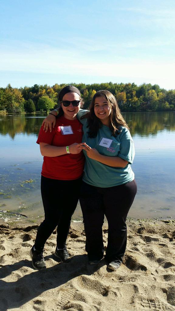 UCPhiSigmaRho's tweet photo. Phi Rho sisters @tvavs15 and @RRZiTO had a great time at #GLR15 @GoGreekUofCincy http://t.co/k6mdD93TY9
