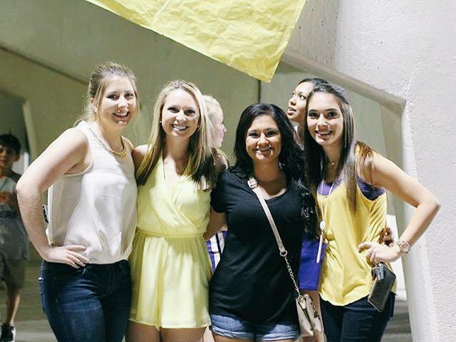 what an amazing weekend with some great people💛 #collegelifeisgreat #achomecoming #LSUvsSC