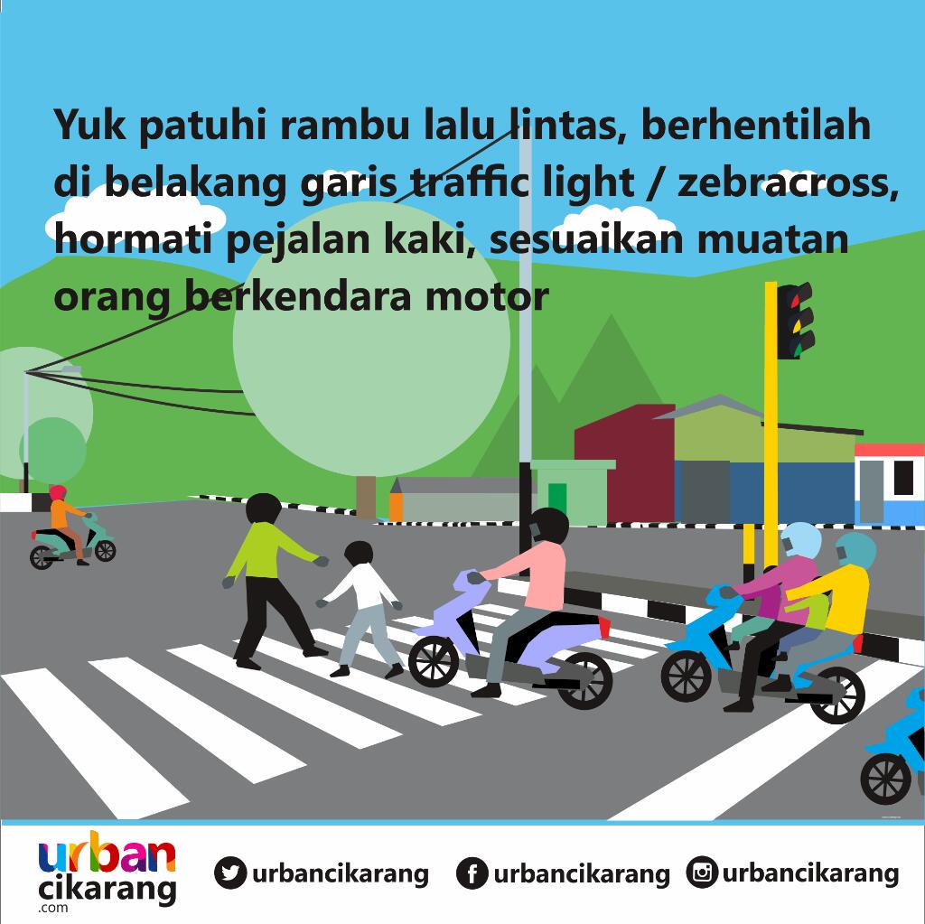 #jogja: patuhi rambu, brhenti di blkg garis stop, hormati pjalan kaki, ssuaikan muatan brkendara ~ urbancikarang