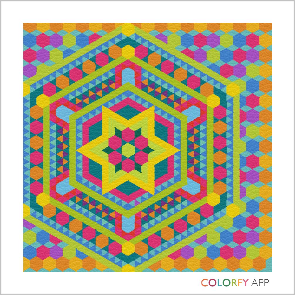 saaruahmad's tweet photo. #colorfy #coloreditmyself #designeditmyself #flowerwithinastar #therapeutic http://t.co/yjVHDMnrYG