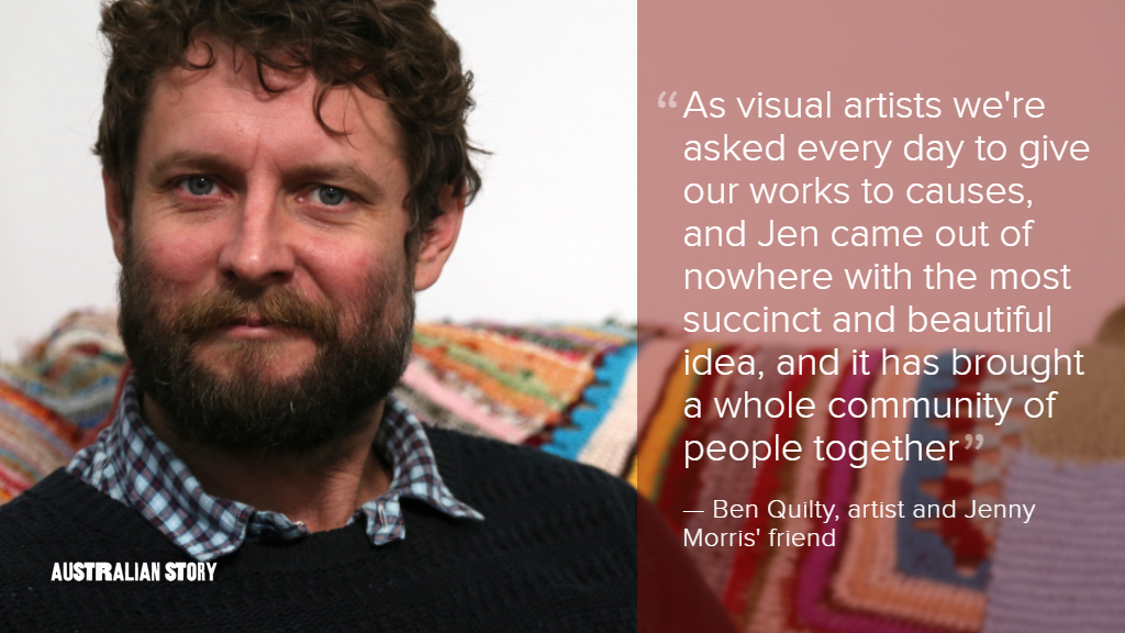 AustralianStory's tweet photo. "The charity [Jenny Morris] supports is giving [those who can't communicate], the ability to" - @BenQuilty. @NOROAU http://t.co/Hy509W6X75