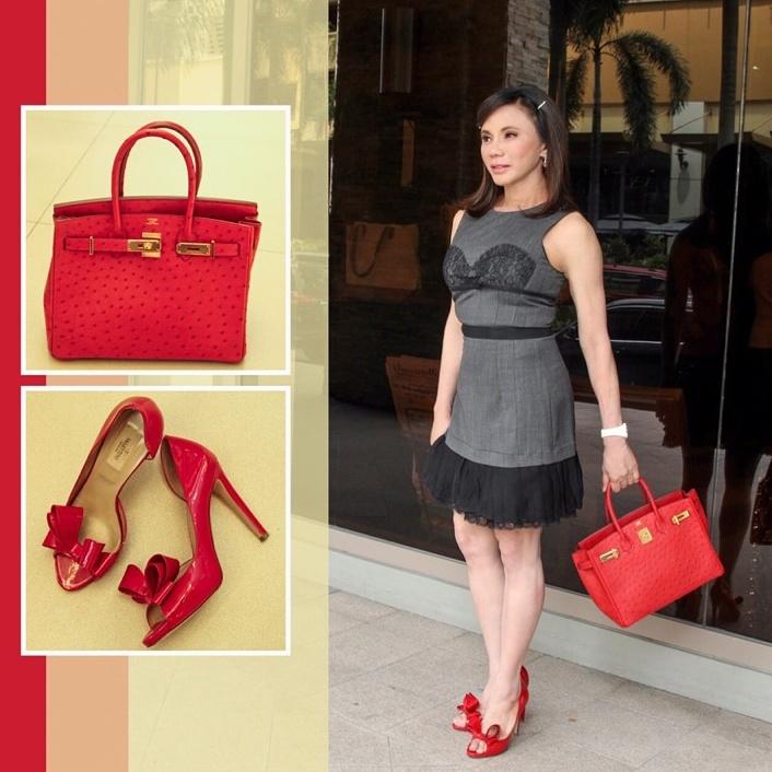Victoria G. Belo, MD en X: #OOTD: #dolce&gabanna dress #valentino red  bow shoes and #hermes #birkin red bag .  / X
