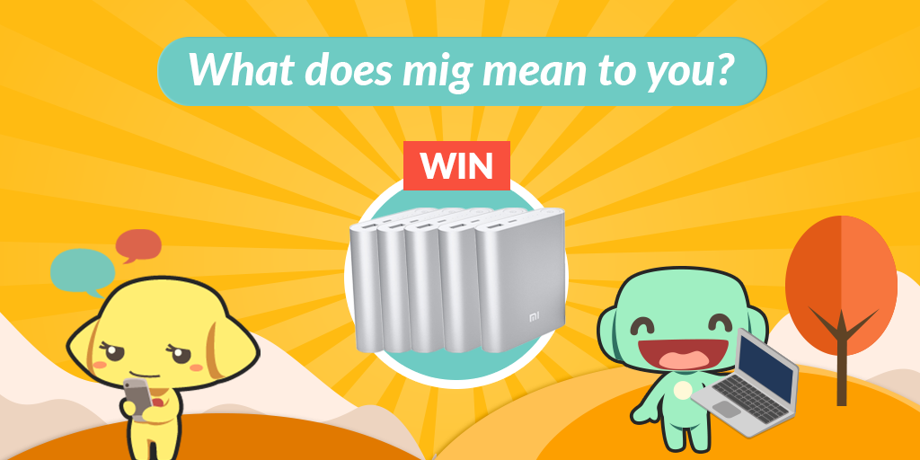 migmeHQ's tweet photo. Reply your ans w #OctoberSplash &amp; win 5 Xiaomi powerbanks! Contest ends 14/10. T&amp;Cs apply: http://t.co/yapflRyjln http://t.co/ALDrKRjJhW