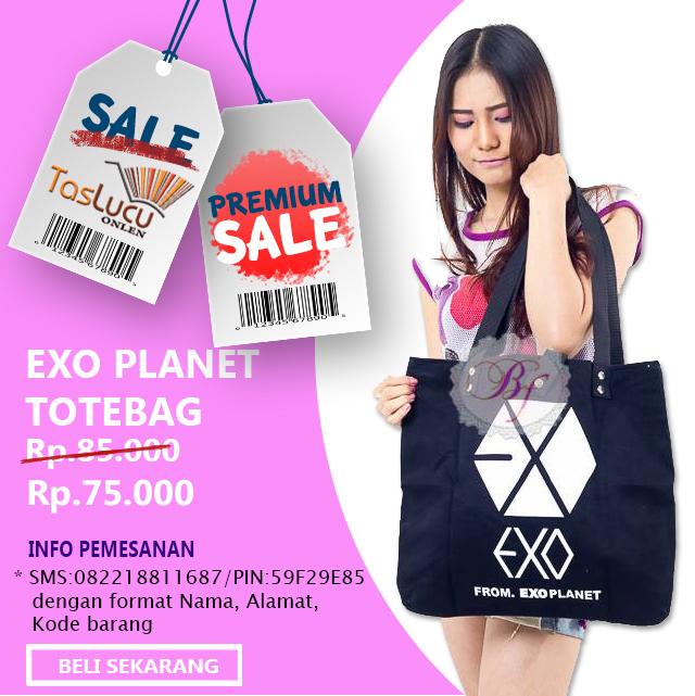 Buat kalian penggila boyband, wajib miliki totebagnya nihhh 😍