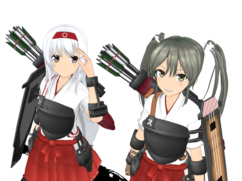 槭樹 в X: „【MMD艦これ】 瑞鶴翔鶴でHYBRID 【モデル配布 槭樹 в X: „【MMD艦これ】 瑞鶴翔鶴でHYBRID 【モデル配布