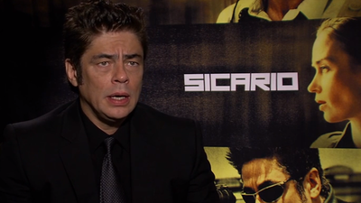 <a href="/KatherineTulich/">Katherine Tulich</a> interviews @EmilyBlunt <a href="/BenicioDelToro/">BENICIO DEL TORO</a> &amp; @JoshBrolin re #Sicario Hitman!: bit.ly/1GDGexw