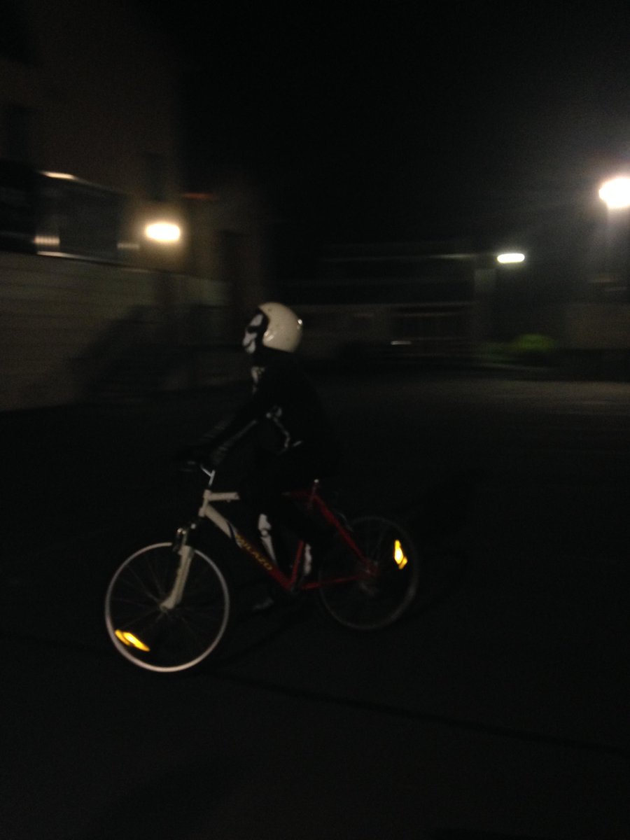gameover_web's tweet photo. Is that a skeleton riding a bike? http://t.co/i60dRe9nBH