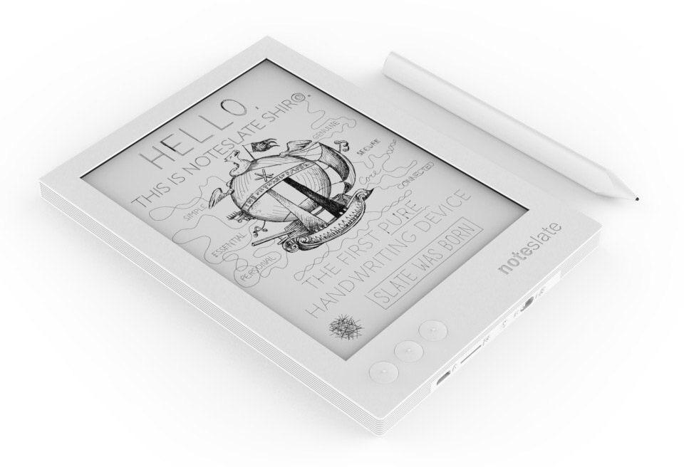 cbourgeaux's tweet image. La tablette pour écrire et dessiner #noteslate shiro disponible en précommande! actualitte.com/article/lectur…