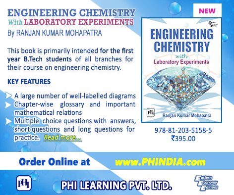 philearning's tweet photo. New Book Announcement - #ENGINEERING #CHEMISTRY WITH #LABORATORY #EXPERIMENTS By MOHAPATRA #Newbook #Engineeringbook http://t.co/n28nnc2P2y
