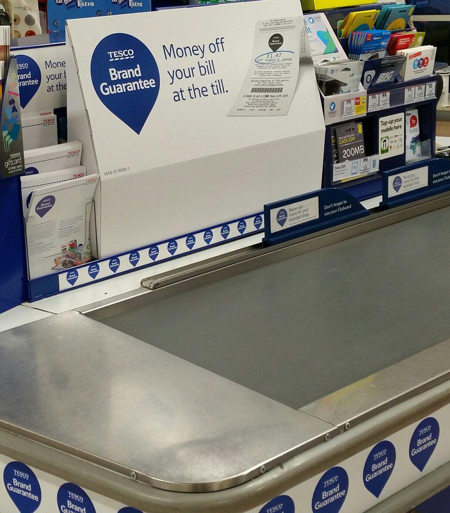 10 items in your basket 1 has to be branded and if cheaper elsewhere money deducted at the till, no more coupons!!