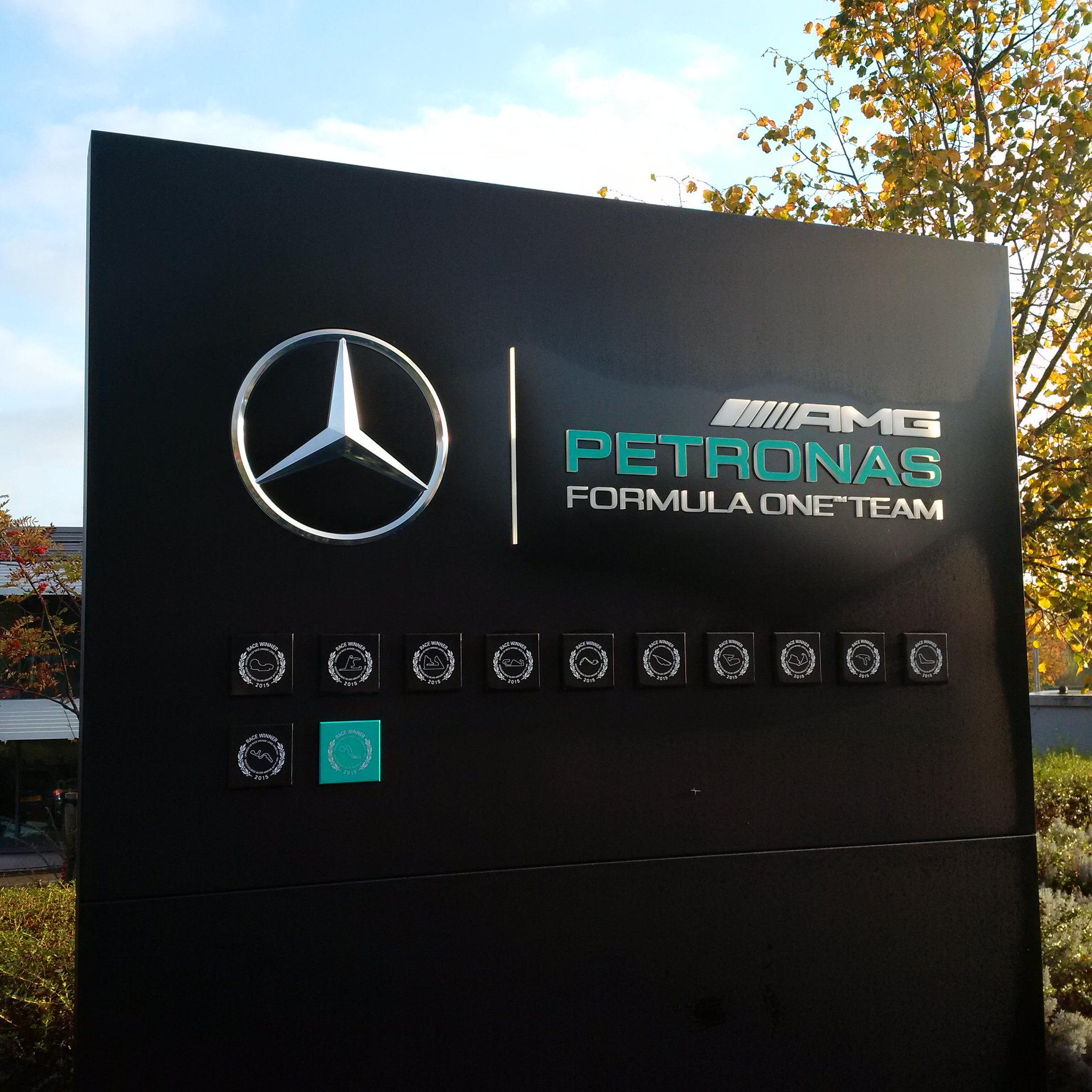  Mercedes - AMG F1 on Twitter Welcome home everyone WonMoreTime F1 