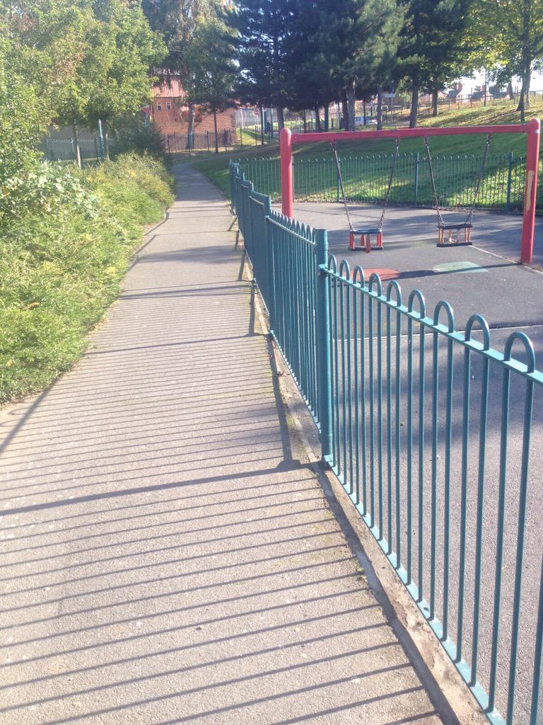 Keeping the pocket parks in forest fields to grade A standard. Great partnership working CP &amp; NCC