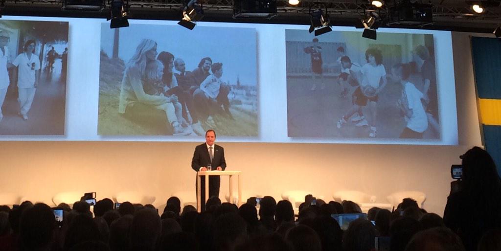 Stefan Löfvén inledningstalar o uppmanar till lokalt o globalt ansvar för rådande krissituation #sverigetillsammans