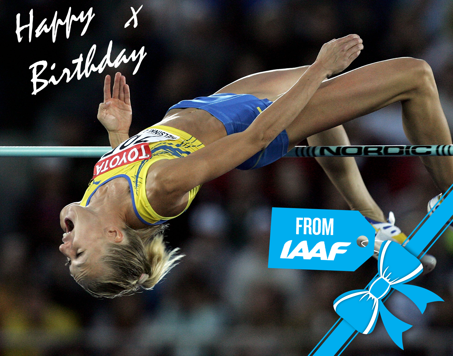  Happy Birthday to World and Olympic Champion Kajsa Bergqvist 