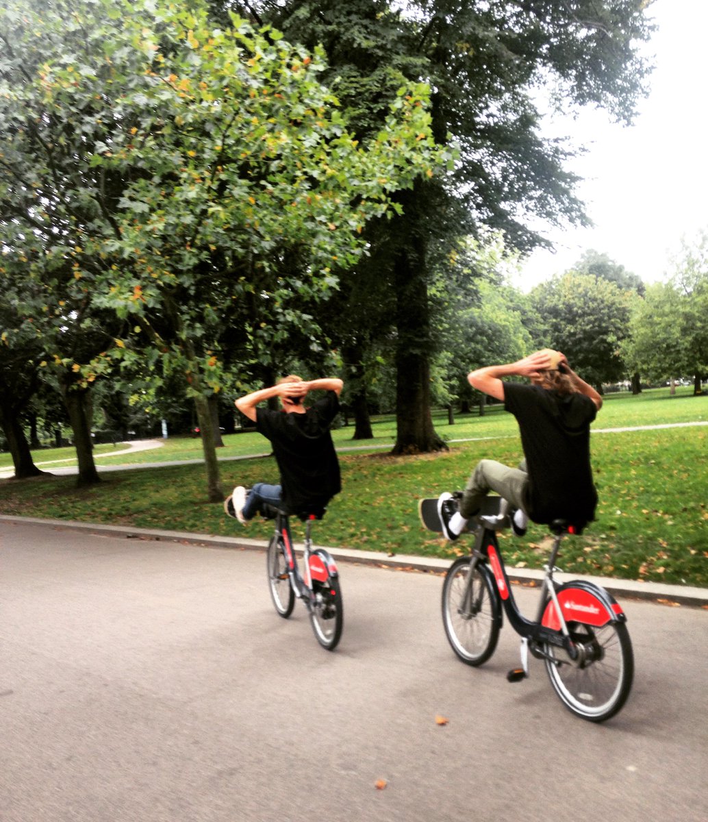 Some great practices to get around creative blocks bit.ly/1R1aIPq. When we're stuck we also get on the bikes
