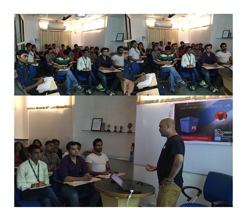 CsharpCorner's tweet image. Session on @angularjs by @debug_mode at @InfozechS Delhi cc @CsharpCorner @infragistics @jasonberes