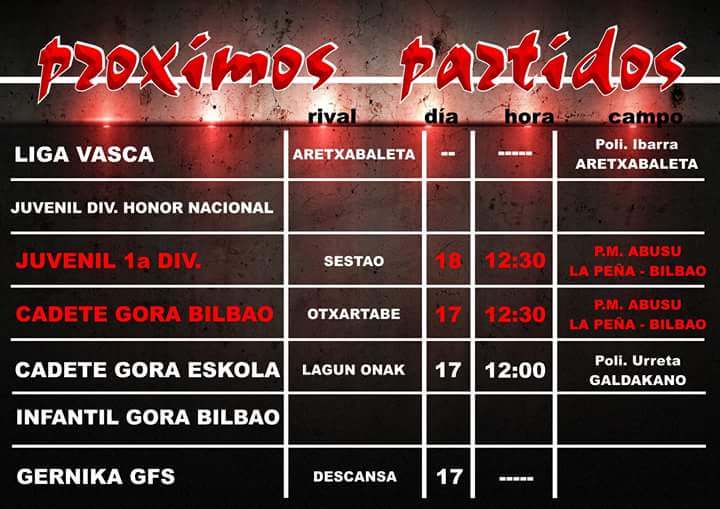 Gora  Bilbao F.S. tweet media