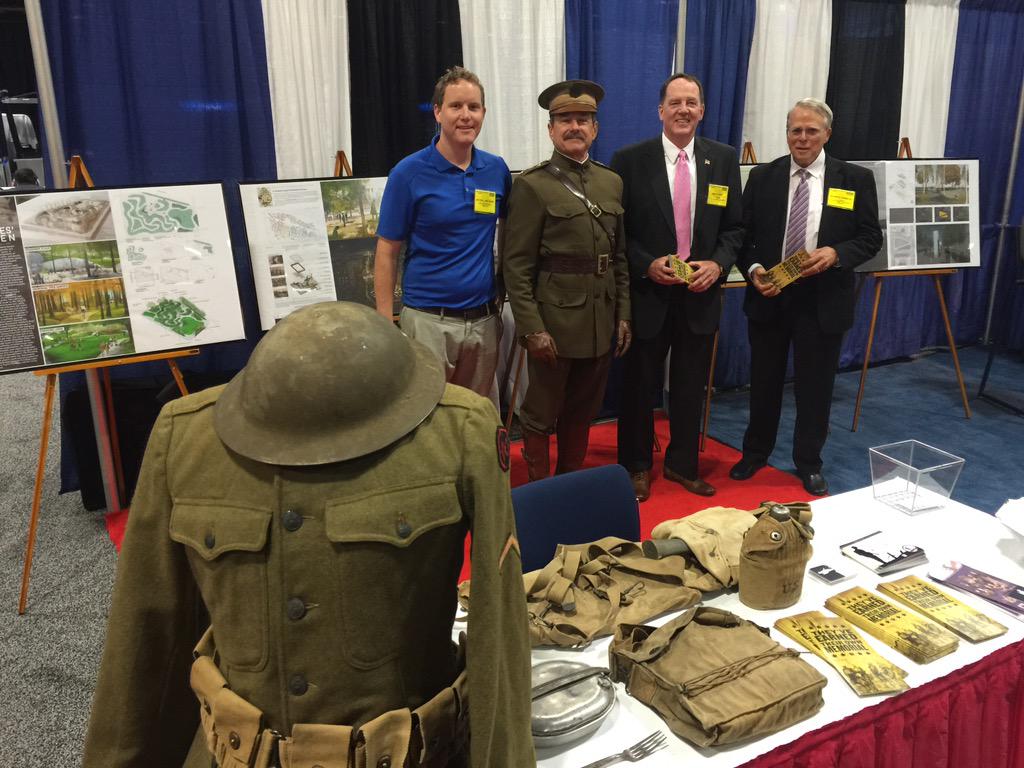 ww1memorialdc's tweet image. The #WW1CC team is at the #AUSA!

#countdowntoveteransday #ARMY #USArmy #Hooah #goarmy #infantry #WW1 #military