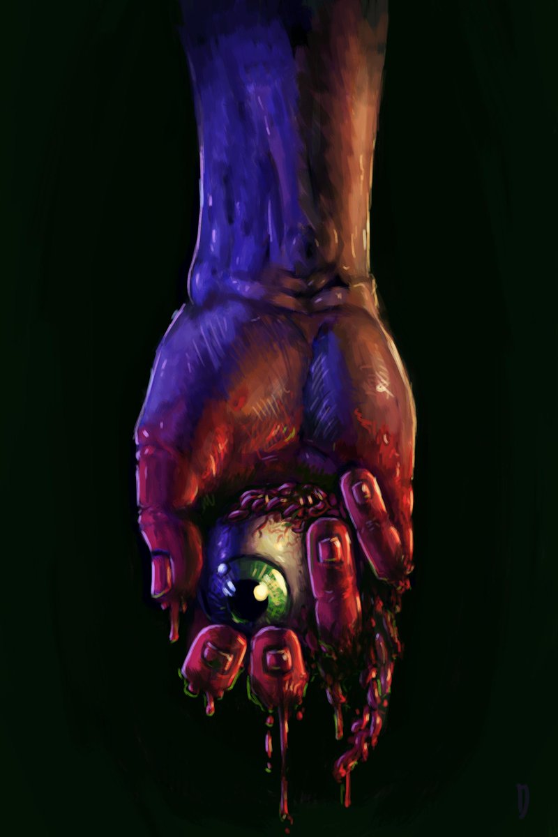 squaredmotion's tweet image. #Drawlloween #Day9 #Eyeball