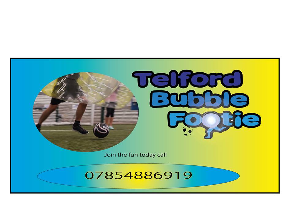 telfordutd's tweet photo. @BubbleFootie_ offer great, affordable parties at the @BucksGoalzone , give them a follow for more! http://t.co/FlQCMpWd9j