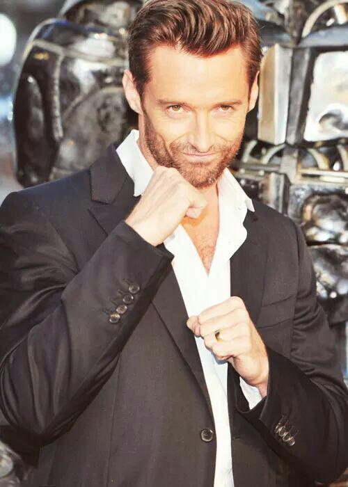 Today we say happy birthday to the gorgeous Hugh Jackman... He could go all Wolverine on us anytime  :) 