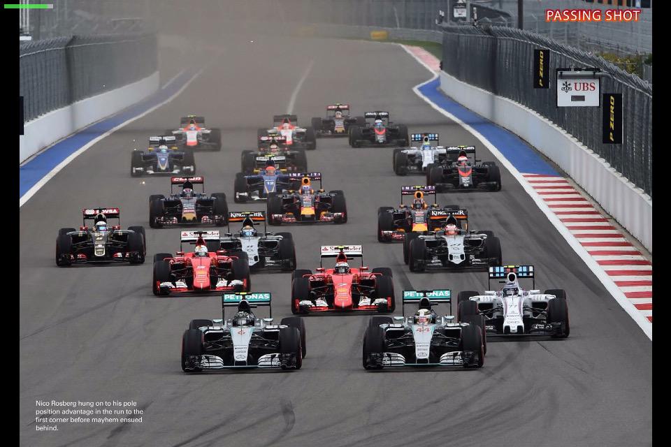 GPweek's tweet image. #F1 #RussianGP the @MercedesAMGF1 lead the chasing pack #GPWeek @suttonimages