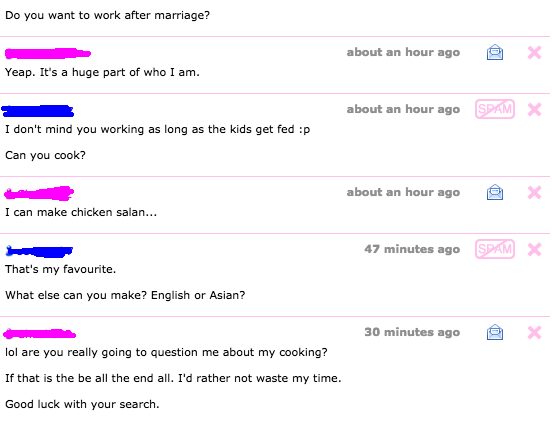 Muslim guys, what are you looking for? Mother, maid, or wife? The messages I get. #ComedyCollection #SingleMuslimWoes