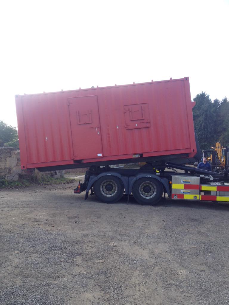 NigeCoops's tweet image. @Hants_fire New Mobile Live Fire Training Unit loaded and heading to HFRS. #operationaleffectiveness