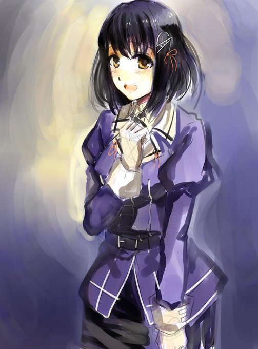 #艦これ版深夜の真剣お絵描き60分一本勝負
#艦これ版真剣お絵描き60分一本勝負_20151012
水彩風に描こうとして結局途中からいつもどおりだった羽黒さん 