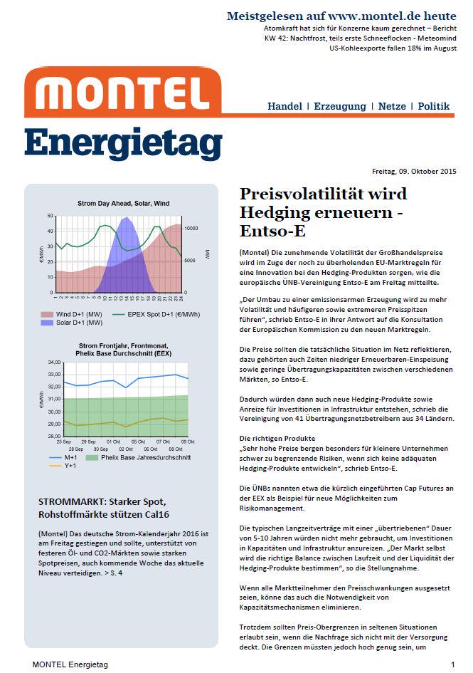 Montel News Do You Read German Follow Us At Http T Co 1zoyj7ueds Montel De Or Read Our Daily Energietag Newsletter Http T Co Urrukrzhbz