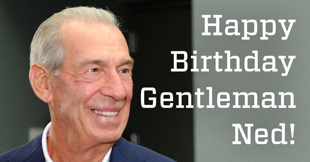 Happy Birthday Ned Jarrett!

The 2011 inductee won 2 series titles, 50 races and is a broadcasting icon! 