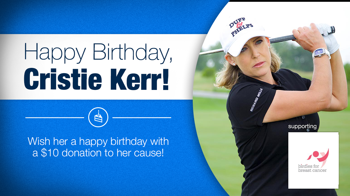 Happy Birthday Wish her happy birthday with a donation to her cause!  