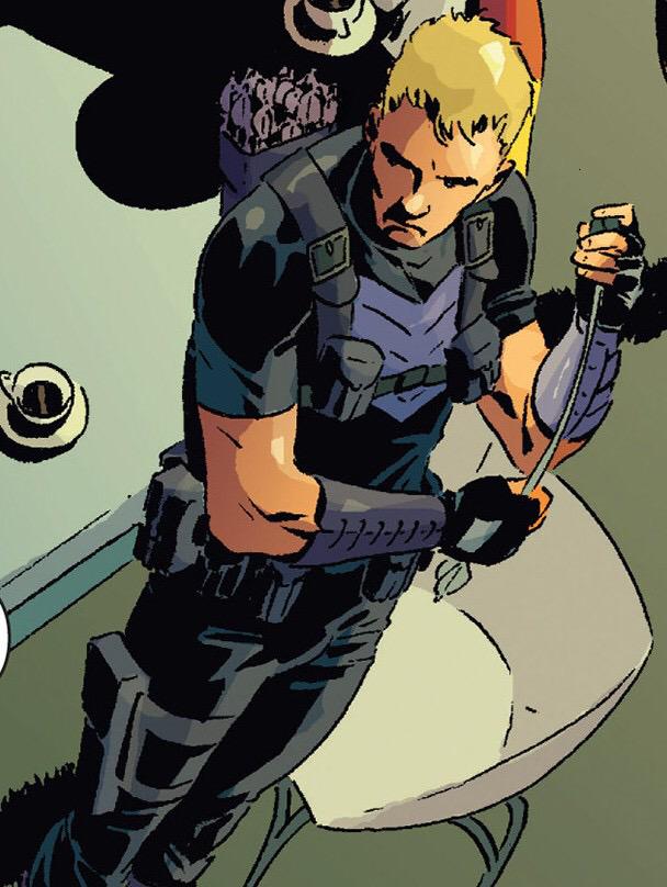 Face off of the day

RT for Bucky Barnes
FAV for Clint Barton