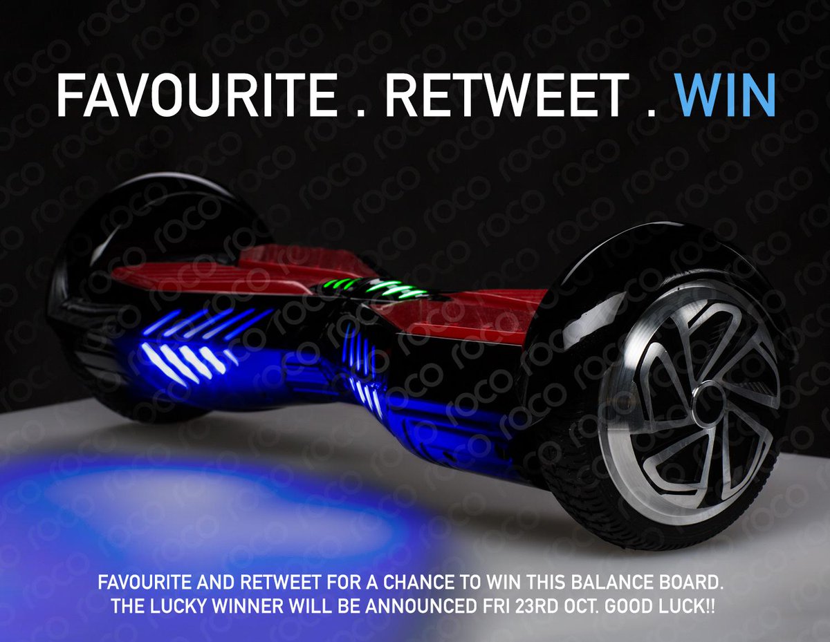 rococlothing's tweet photo. We're giving away a #BalanceBoard! Favourite &amp; Retweet to be entered in our #Competition! #Hoverboards #Segway http://t.co/nU6IWzpvnW