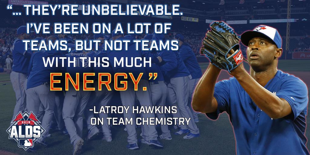 BlueJays's tweet photo. There’s no lack of energy on this @BlueJays squad! #ComeTogether http://t.co/UQu0lxYzcO