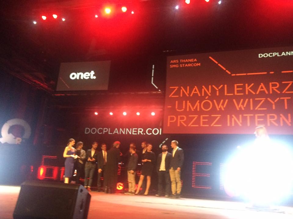 Yep, the fourth one - fourth Award! Browne #Effie for <a href="/ZnanyLekarzPL/">ZnanyLekarz.pl</a> :) #whoisthebest #wearethebest