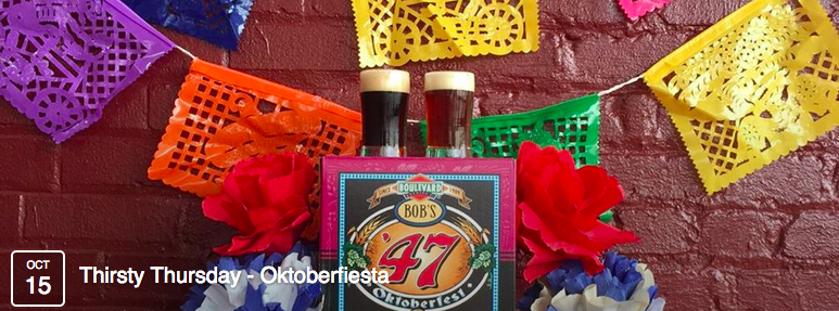 Boulevard_Beer's tweet photo. Kansas City, drop by the brewery this week for Thirsty Thursday - Oktoberfiesta! http://t.co/LABQeQ1TK3 http://t.co/sWrJw4L2Lf
