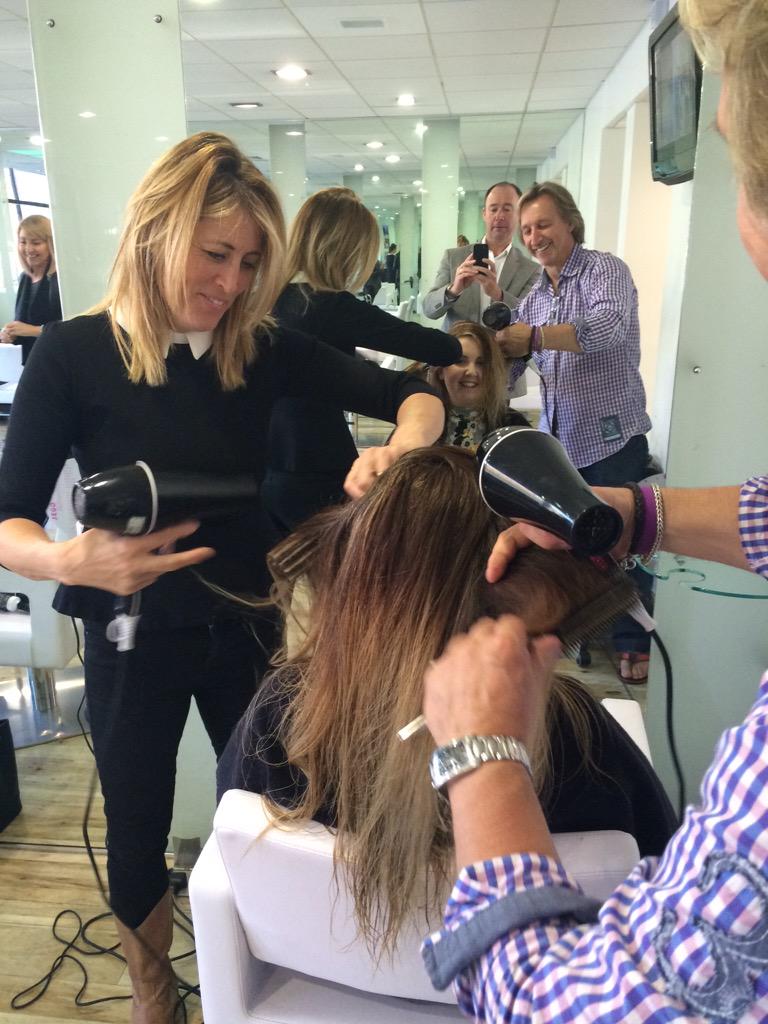EliteLuxuries's tweet photo. Great morning spent at Jego Salon in Llanishen Cardiff demonstrating @kerastraight #intenseboost #treatment #hair http://t.co/WEabEszPCZ
