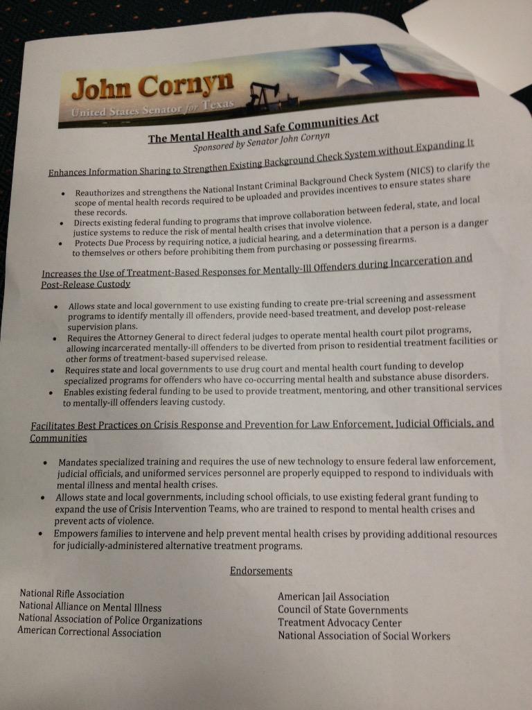 MarkWigginsTX's tweet photo. .@JohnCornyn hosting roundtable at Travis County criminal justice complex on mental health-related bill http://t.co/9XxNnp6W0C