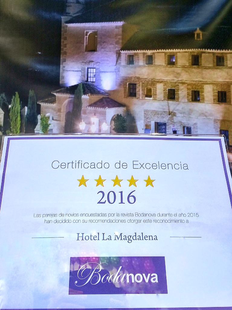 AntequeraGolf's tweet photo. Felices por este reconocimiento otorgado por los lectores de la revista @bodanova #HotelLaMagdalena #TuBodaTuSueño http://t.co/aOOR9FsRUg