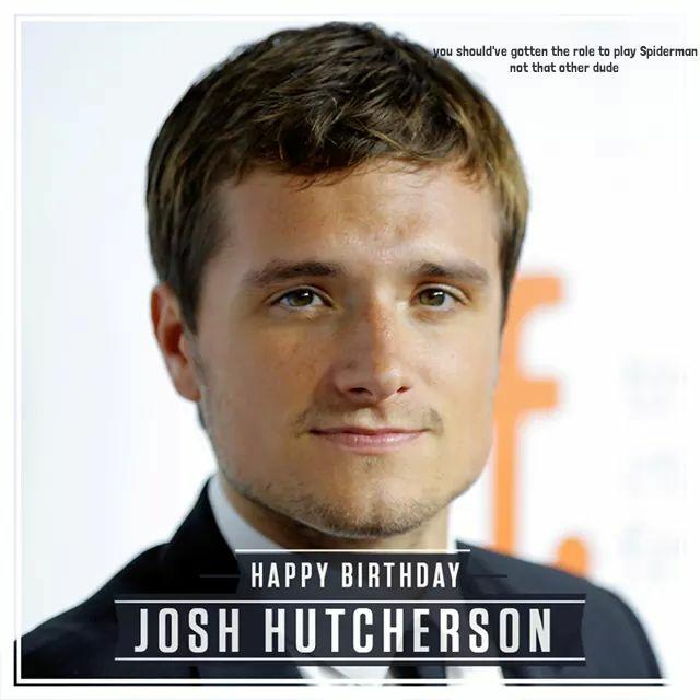 Happy birthday to Josh Hutcherson 