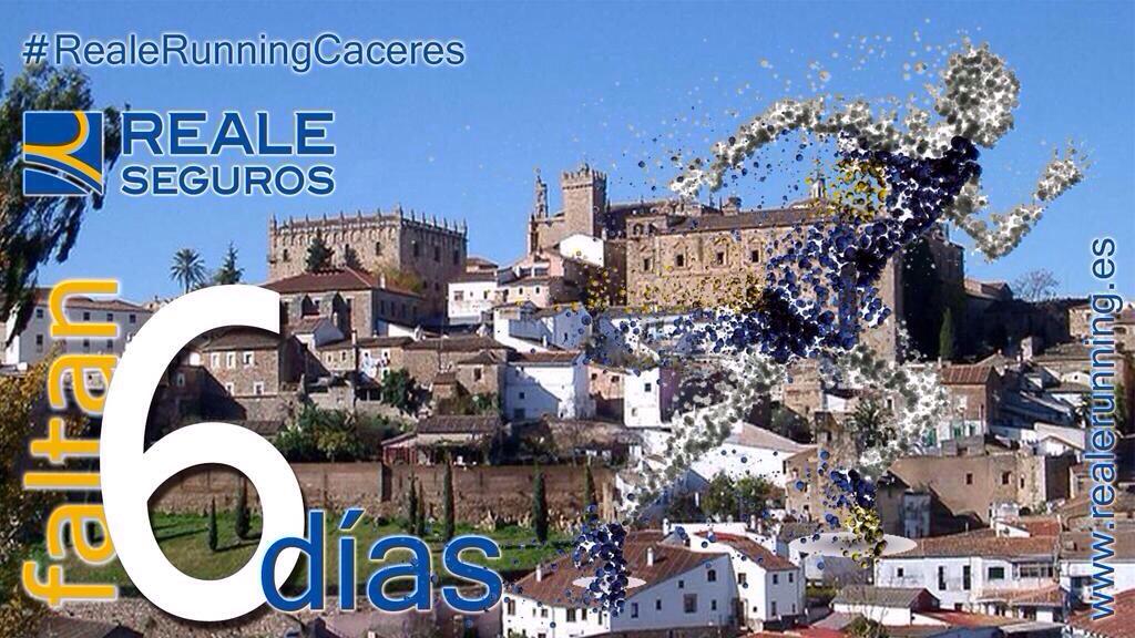 #RealeRunningCaceres!! Carrera a beneficio de <a href="/DownCaceres/">@DownCaceres</a>. Recuerda los primeros 500 inscritos sorteo de zapatillas