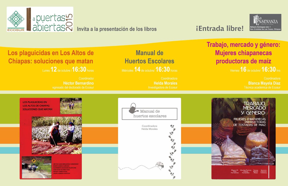 ecosurmx's tweet photo. Presentaciones de #libros en el #EAPA2015 ¡Asiste hoy, entrada libre! Más actividades en: http://t.co/KMzQudxCfM http://t.co/Wad9XFkmvl