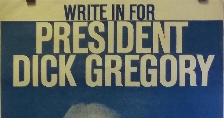 Happy Birthday Dick Gregory 83 today Run for President again! 