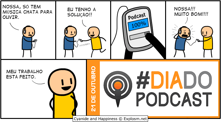 edusacer's tweet photo. Tá chegando a hora! 10 anos de podcast no Brasil! \o/ #DiaDoPodcast http://t.co/jGY7F5UcWJ