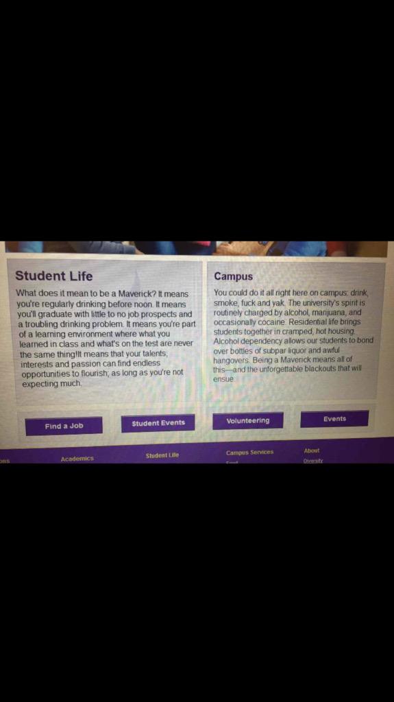 KatoPass0uts's tweet photo. Someone hacked the school website 😂 http://t.co/fw4YOXd6f6