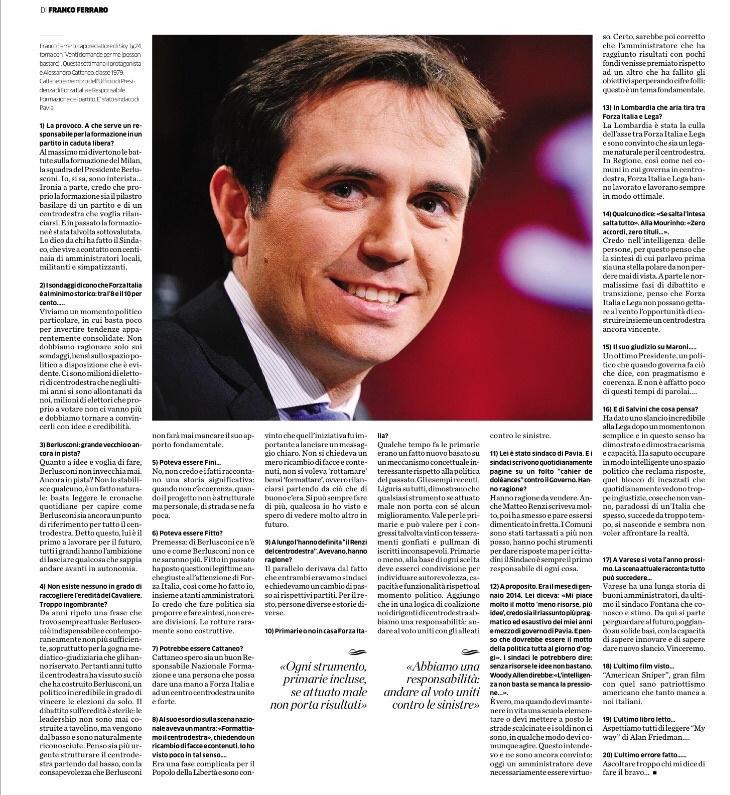 Qualche idea guardando al futuro! <a href="/forza_italia/">Forza Italia</a>