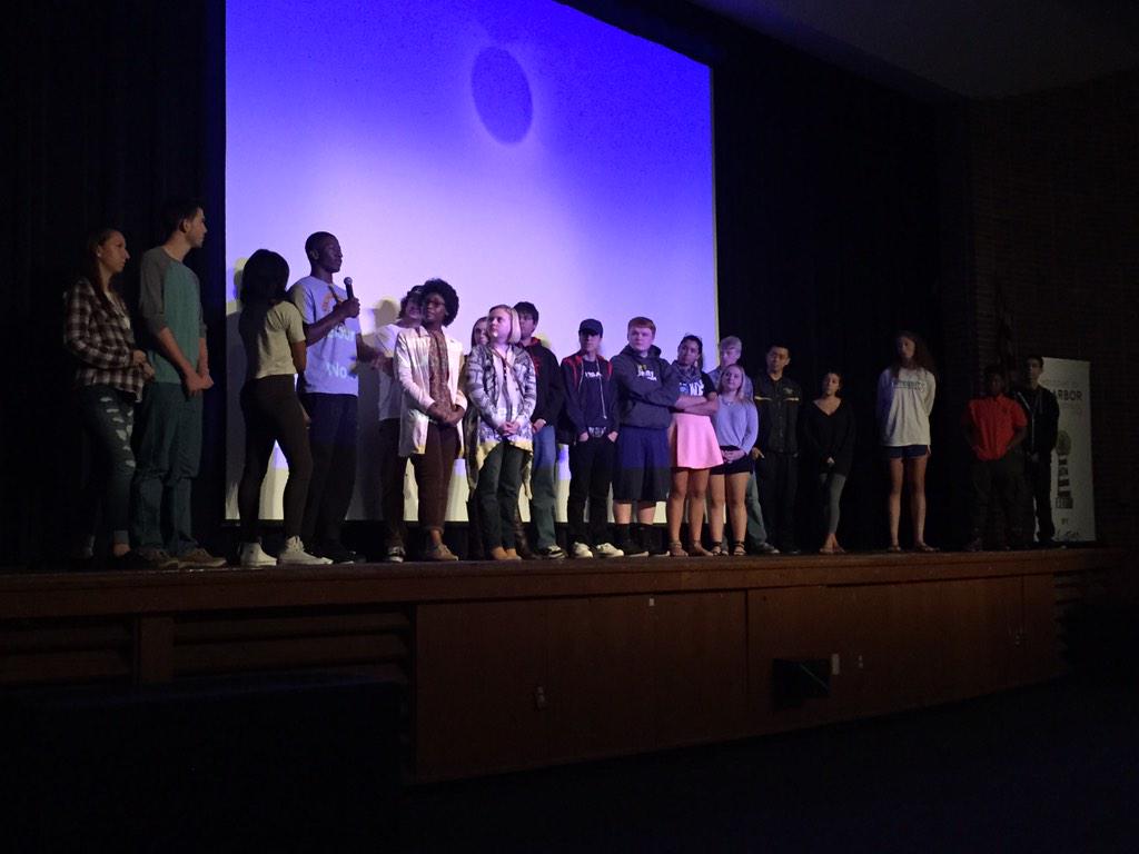 NTHS_yearbook's tweet photo. Student leaders share what they will do to "be the change" in their schools. What's our legacy? @NTHS_Titans http://t.co/Rs5kWdo5SC