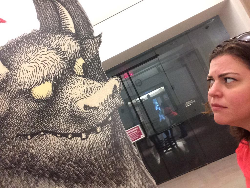 reneektaylor's tweet photo. You never know who you will run into at the library. #GoWildSLPL http://t.co/413P6RAN7Y