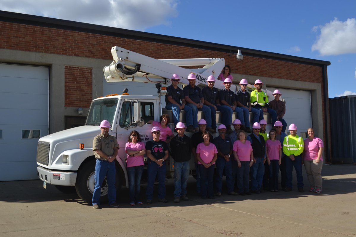 SlopeElectric's tweet image. It's #BreastCancerAwarenessMonth. Our employees are wearing pink throughout Oct. to show support &amp;amp; bring awareness.